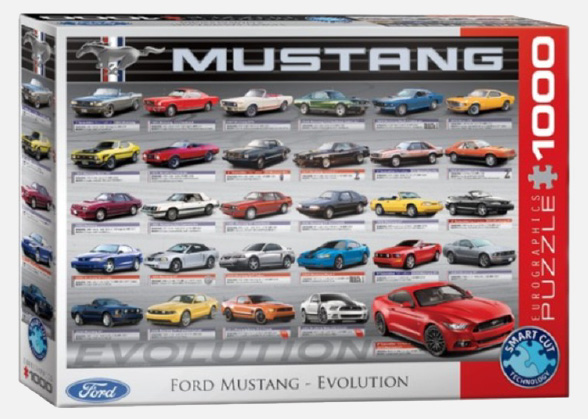 Puzzle Évolution Mustang