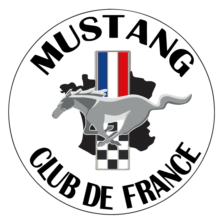 Un club d'expérience et de référence nationale logo du mustang club de France